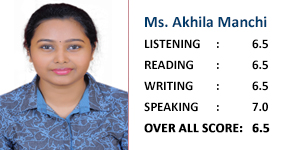 Ms. Akhila Manchi